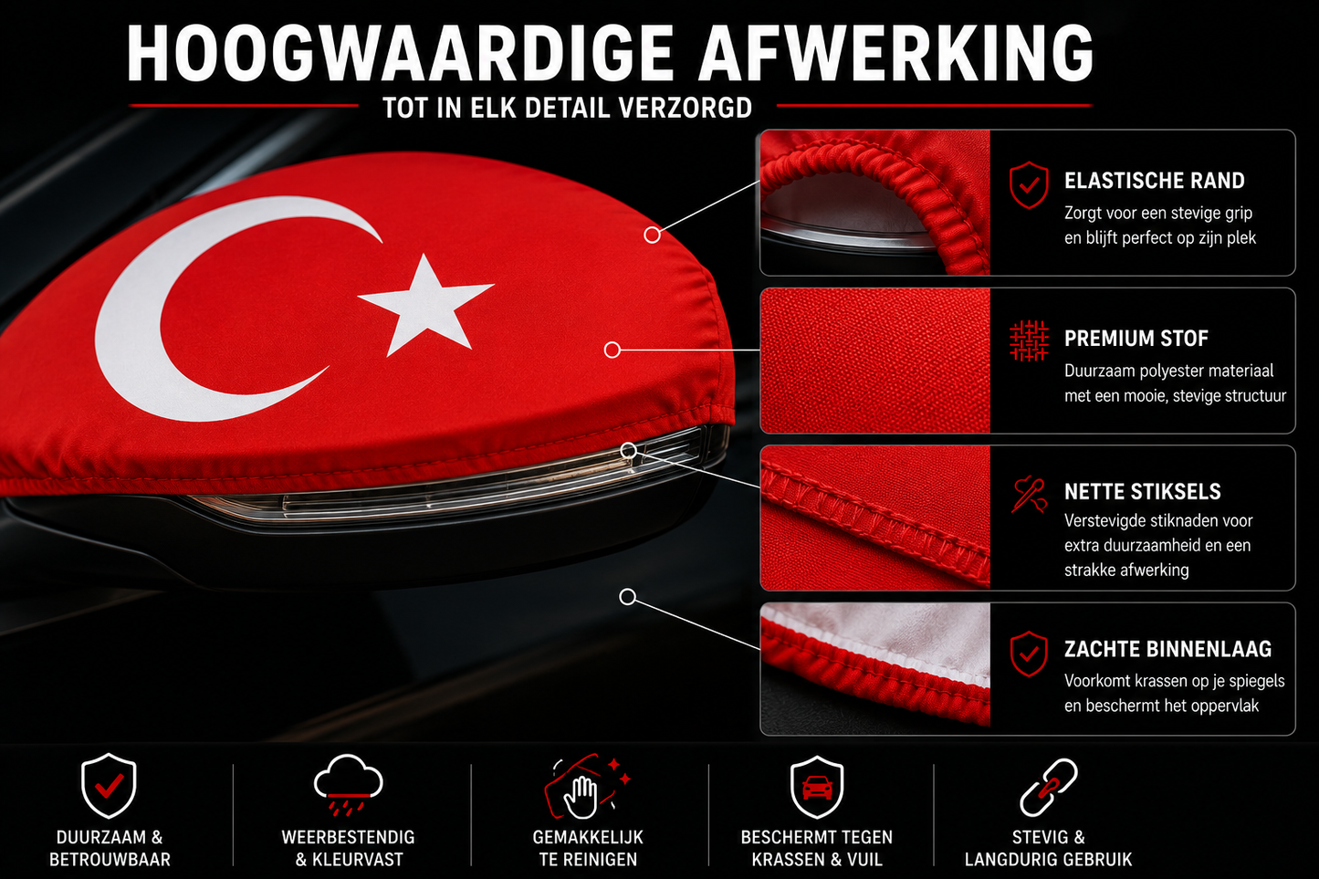 Turkse Spiegelvlaggen – Victory Flags (set van 2)