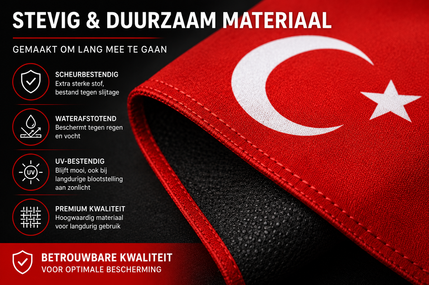 Turkse Motorkapvlag – Victory Flags