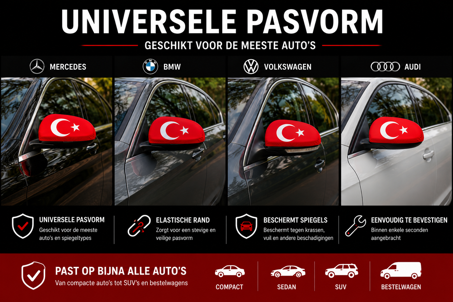 Turkse Spiegelvlaggen – Victory Flags (set van 2)